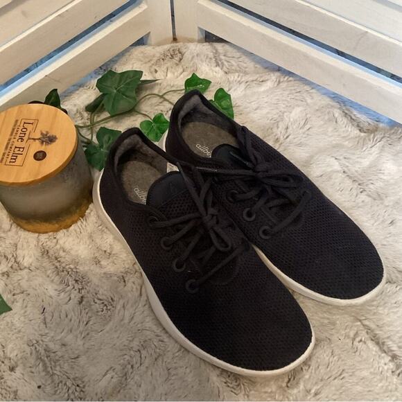 ALLBIRDS MENS BLACK TREE RUNNER SHOES SIZE M10 - Picture 1 of 7